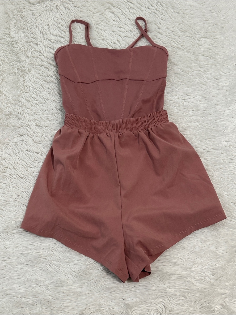 🧁 Pink Victoria’s Secret Active Romper